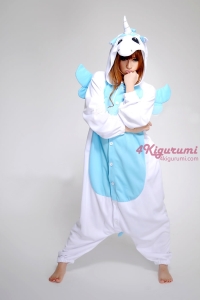 Blue Unicorn Onesie Kigurumi Costumes