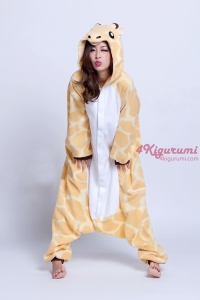 Adult Animal Onesie Giraffe Kigurumi Pajamas